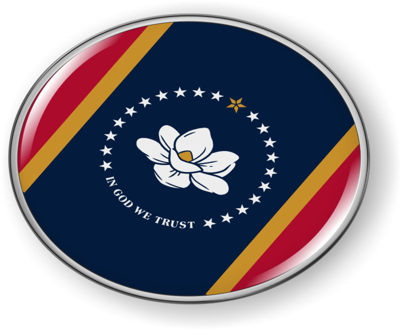 Mississippi - State Flag Emblem